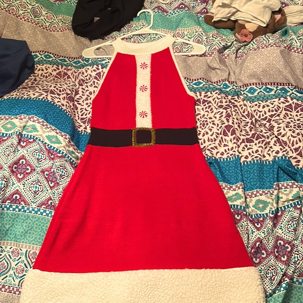 This is a Christmas dress